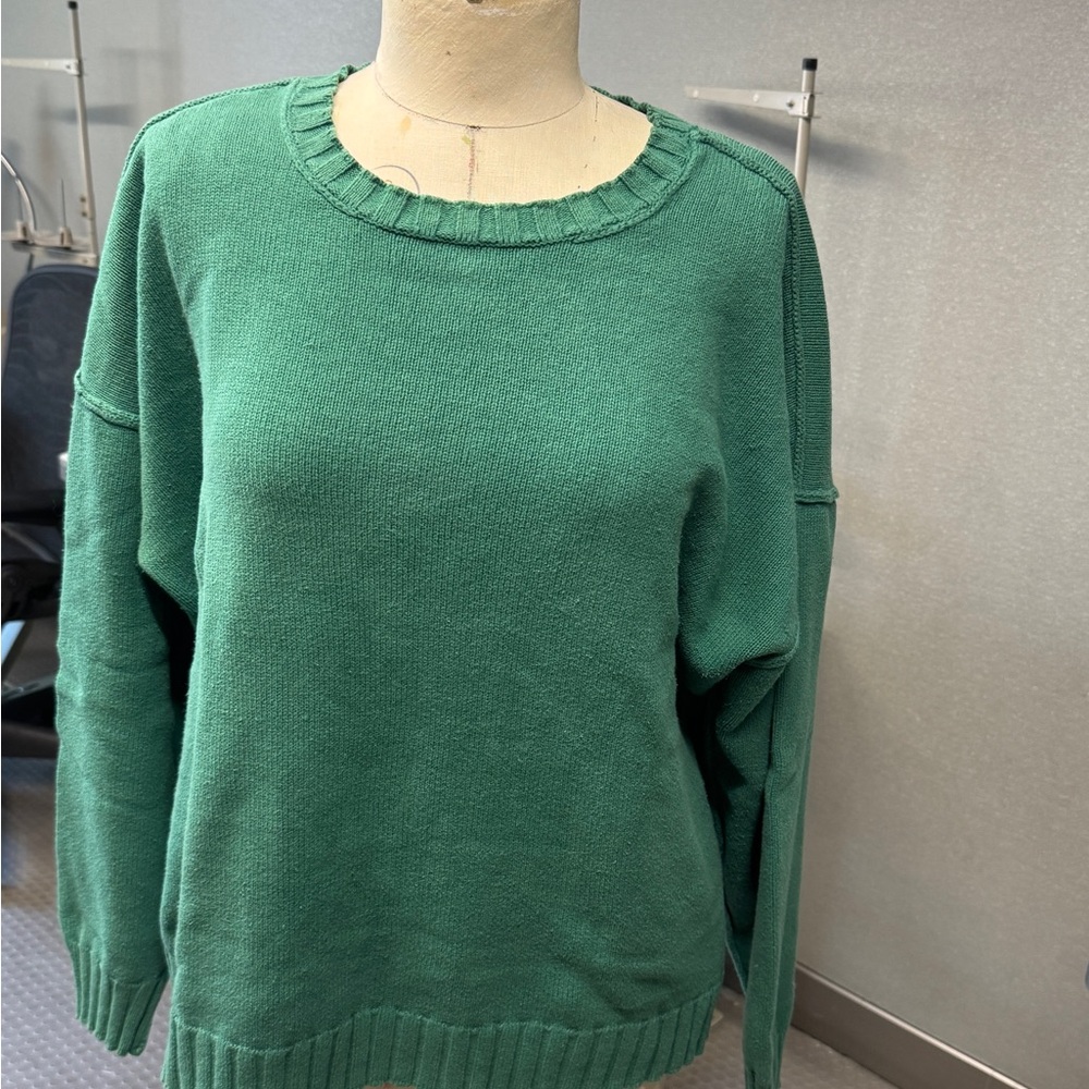 Entireworld Green Crewneck Sweater